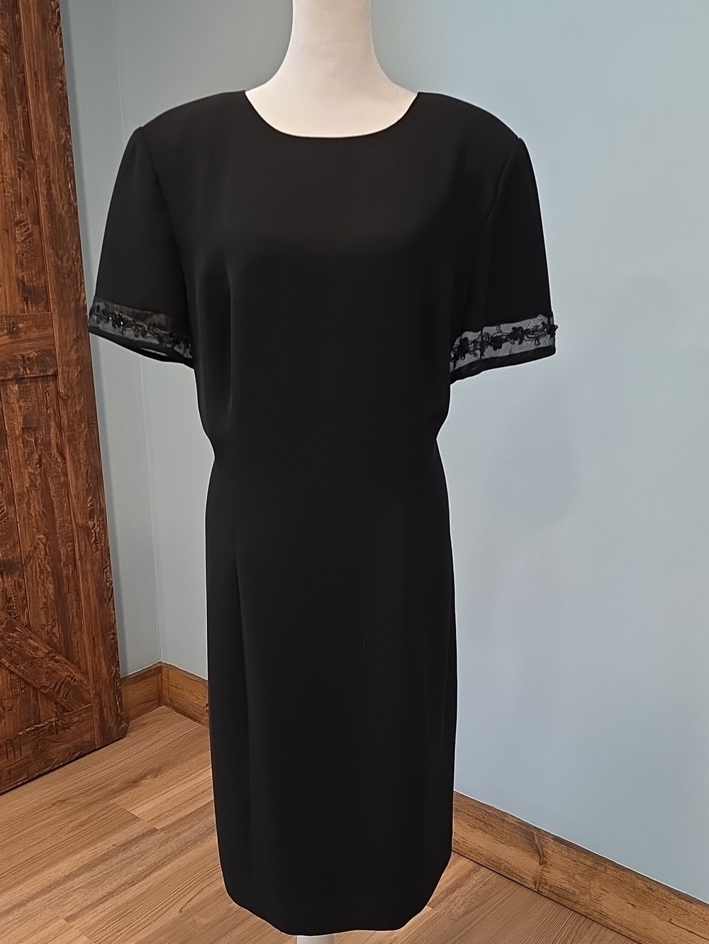 Semi Formal Black Dress 16